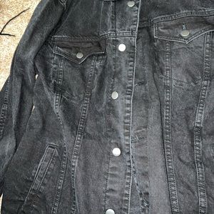 Brand new black hey Arnold jean jacket